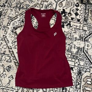Peloton Women’s Maroon Cadent Racerback Tank Size M NWOT